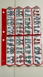 Red Jhumka Box - 12 pieces - Image 4